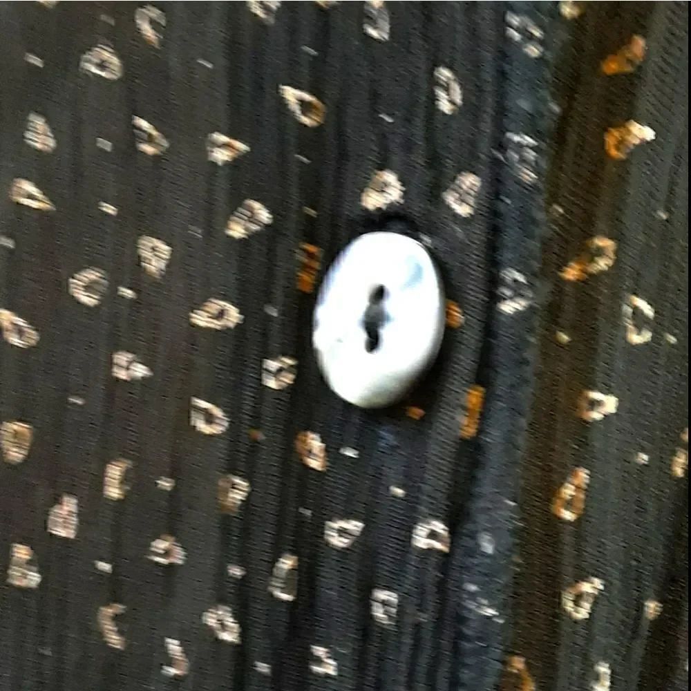 2/$20 J Jill Black Blouse Small - Picture 4 of 8